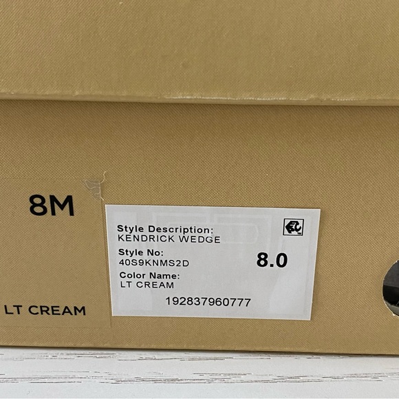 Michael Kors Kendrick Wedge Canvas Women’s Size 8 - Picture 3 of 11